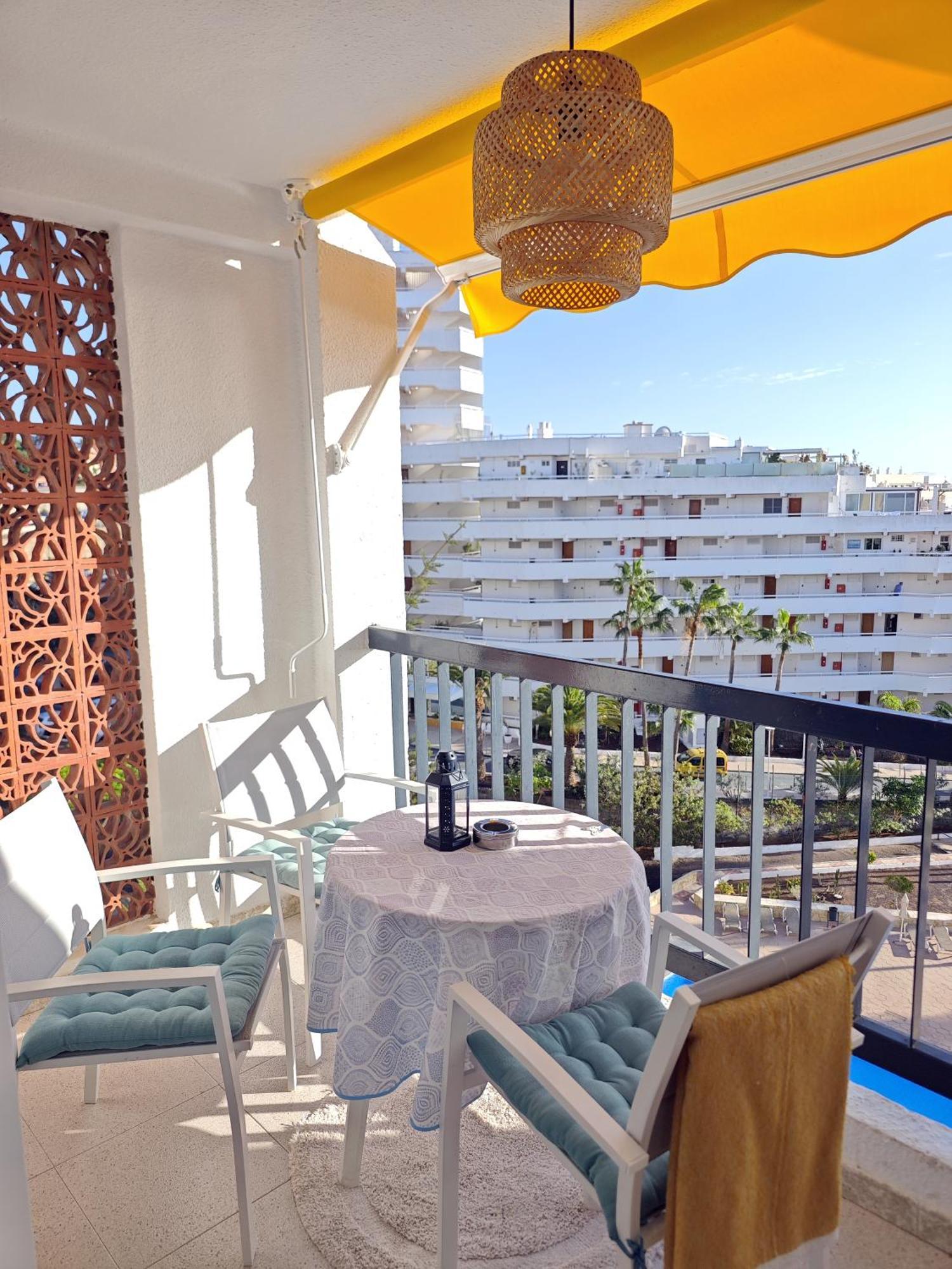 Blanco&Azul - Comfortable Ocean View Apartment Next To The Beach Playa de las Americas (Tenerife) Exterior foto